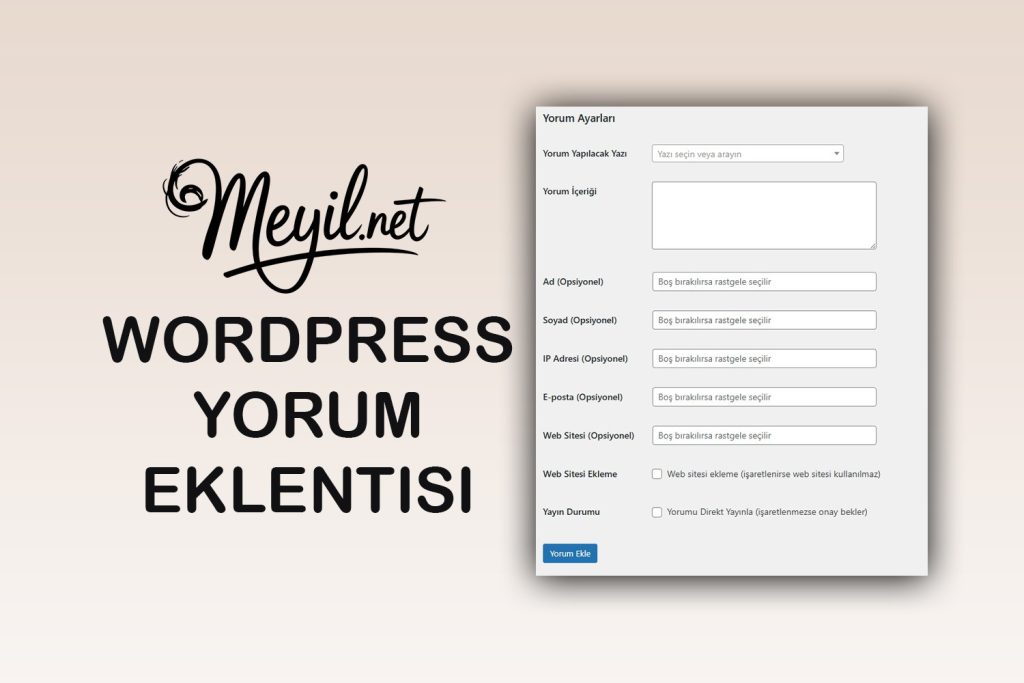 WordPress Rastgele Yorum Eklentisi ile Sitenizi Canlandirin